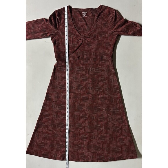 Toad & Co Rosalinda Women Print Samba Knit Stretch Dress Size XS AC6067 - Picture 6 of 15